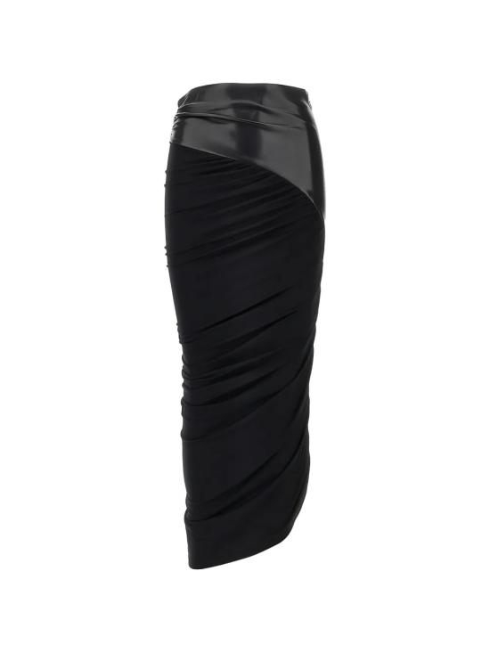 26FW 안다마네 롱 스커트 T200321A TJV053 999 Black