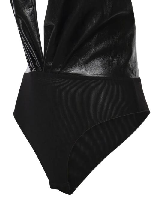 26FW 안다마네 바디수트 티셔츠 T200763A TNP152 999 BLACK - ANDAMANE