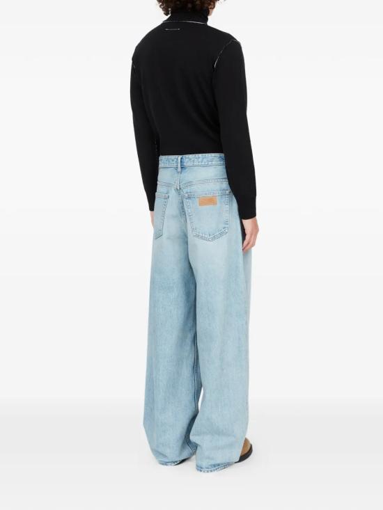 26FW MM6 메종마르지엘라 데님 팬츠 SH0LA0011 M30058 962 Light blue - MM6 MAISON MARGIELA