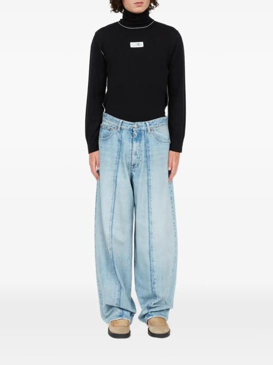 26FW MM6 메종마르지엘라 데님 팬츠 SH0LA0011 M30058 962 Light blue - MM6 MAISON MARGIELA