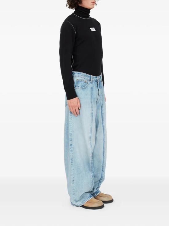 26FW MM6 메종마르지엘라 데님 팬츠 SH0LA0011 M30058 962 Light blue - MM6 MAISON MARGIELA