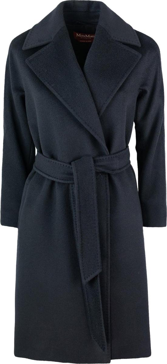 26FW 막스마라 트렌치 코트 2626016081600MSTDRAVENNA013 BLACK