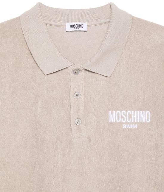 26SS 모스키노 폴로 티셔츠 A160294260515 BEIGE - MOSCHINO