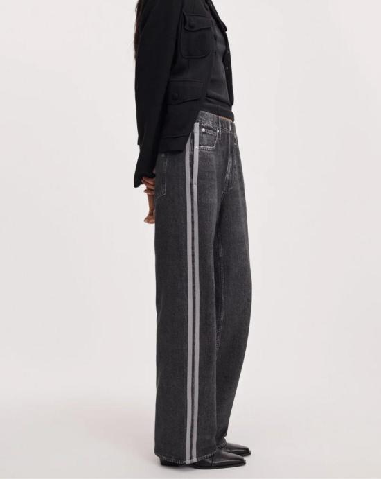  랙앤본 스트레이트 팬츠 Rag & Bone Miramar Sport Stripe Track Pant Barren - RAG & BONE