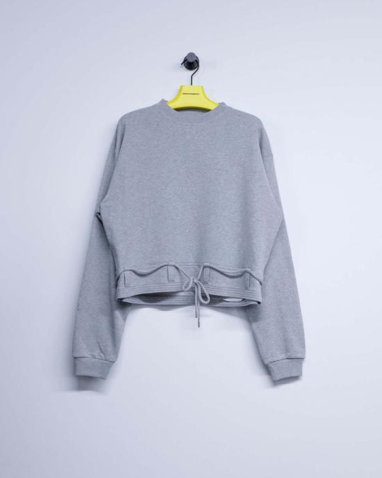  드리스 반 노튼 긴팔 티셔츠 Dries Van Noten Hasterfield 크롭 스웨트셔츠 - DRIES VAN NOTEN