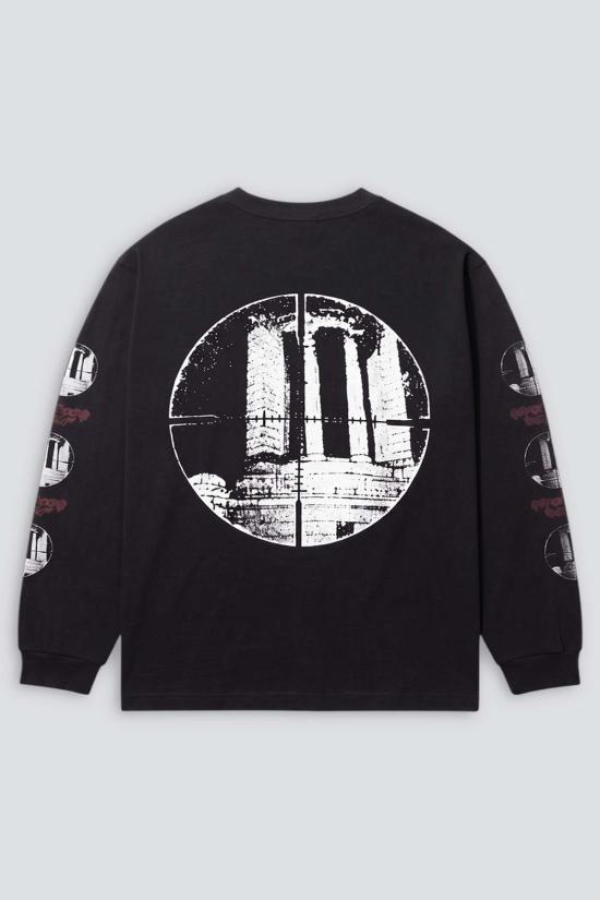  Pretty Relics 긴팔 티셔츠 프리티 렐릭스 레킹 크루 빈티지 블랙 - OTHER BRANDS