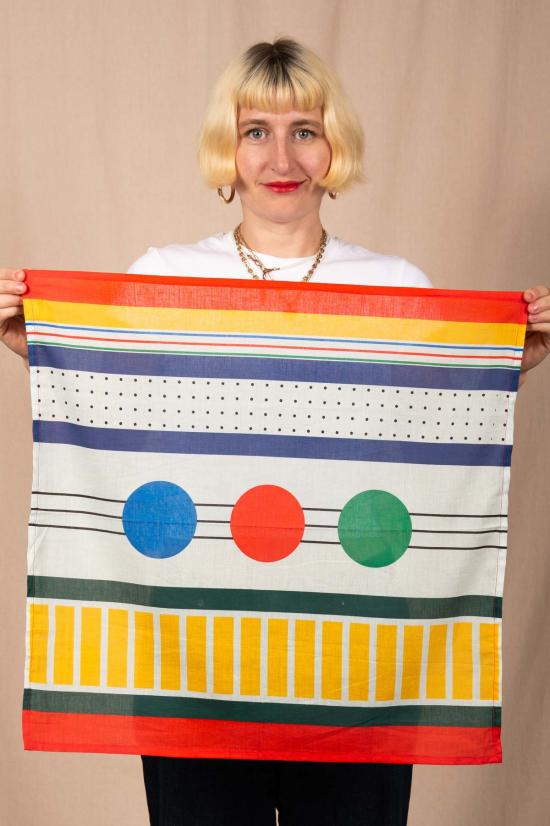  두샨트 머플러/스카프 . 아치 반다나 45번 리듬 앤 코드 - DUSHYANT