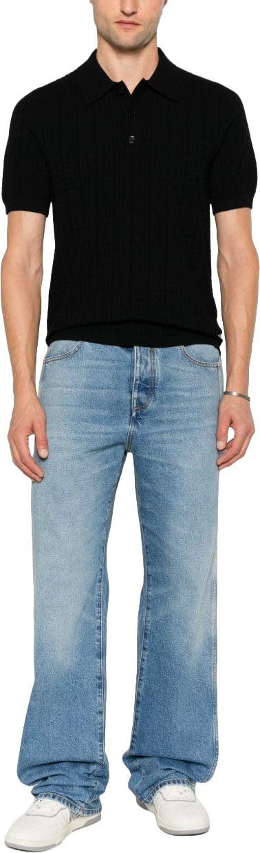 26FW 발망 폴로 티셔츠 HH1GB067KK310PA BLACK - BALMAIN