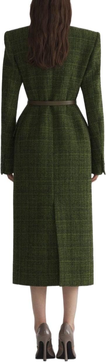 26FW 뮈글러 트렌치 코트 26F1MA020510365107 DONKERGREEN - MUGLER