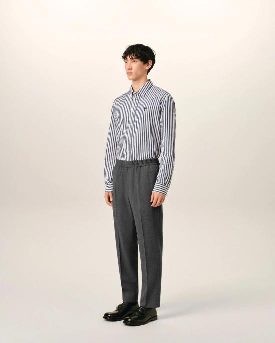  아미 스트레이트 팬츠 HTR226 WV0211 A189 CARBON GREY - AMI