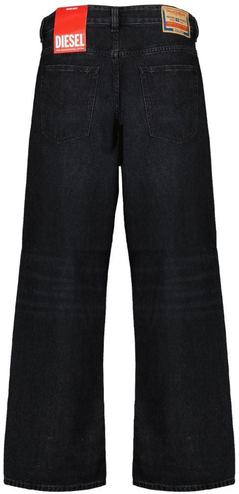 26FW 디젤 2001 D 매크로 릴렉스 핏 데님 팬츠 A11598 BLACK - DIESEL