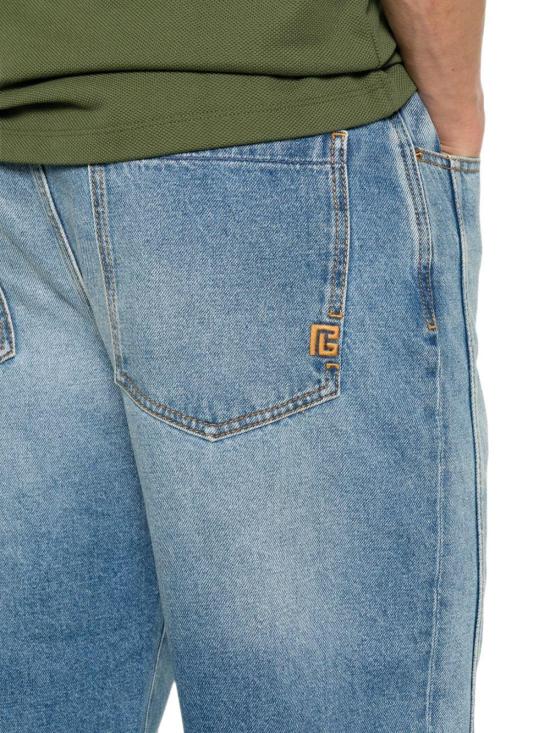 26FW 발망 데님 팬츠 HH1ML138DG266FF BLUE - BALMAIN