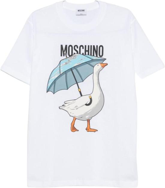 26FW 모스키노 탑 J071652411001 WHITE