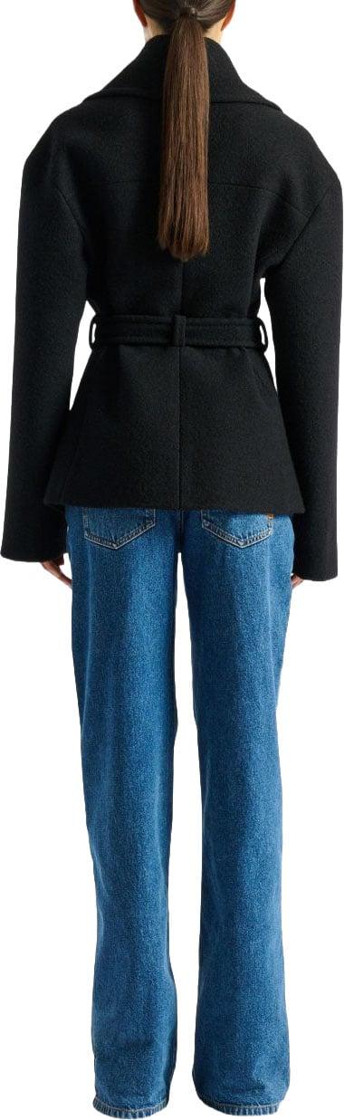 26FW 발망 트렌치 코트 HF1UA215WC700PA BLACK - BALMAIN