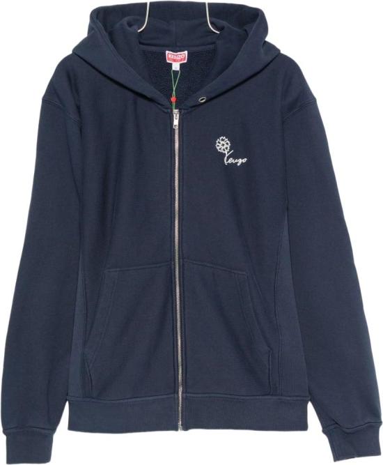 26FW 겐조 후드 티셔츠 FG65HO2714MJ79 NAVY
