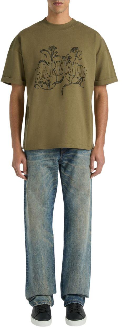 26FW 발망 탑 HH1EG255BD67UMR DONKERGREEN - BALMAIN