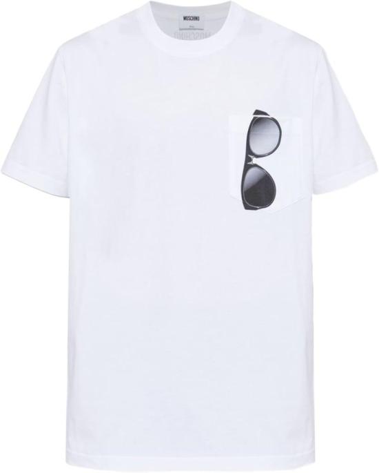 26FW 모스키노 탑 J072652411001 WHITE