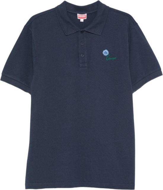 26FW 겐조 폴로 티셔츠 FG65PO1584PU79 NAVY