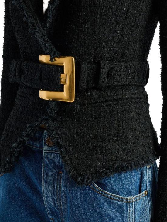 26FW 발망 의류 HF1SI636XM070PA BLACK - BALMAIN