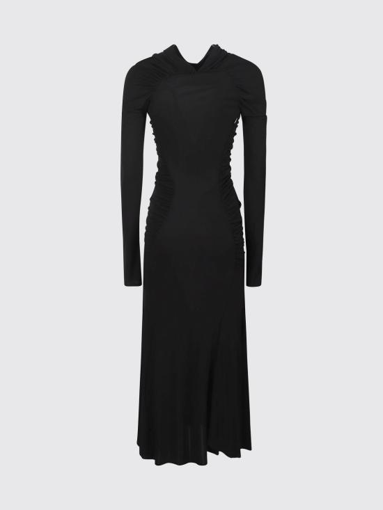 26FW 빅토리아 베컴 롱 원피스 1326WDR007472A 1 Black - VICTORIA BECKHAM
