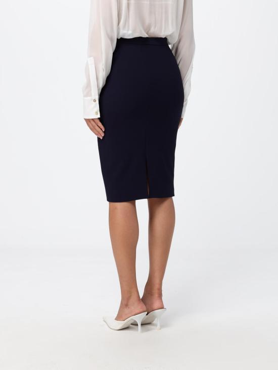 26FW 엘리자베타프랜치 미디 스커트 GO22366E2 H88 Blue - ELISABETTA FRANCHI