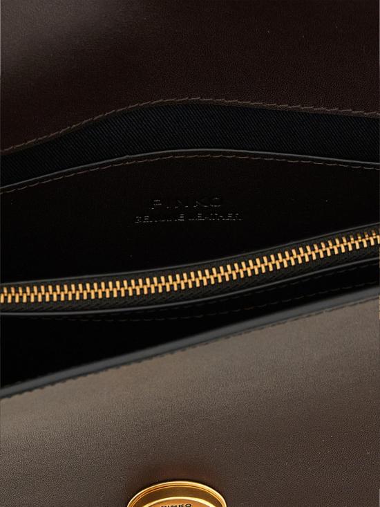 26FW 핑코 크로스백 105857A0F1 M12Q Brown - PINKO