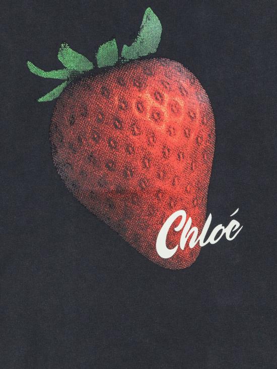 26FW 끌로에 반팔 티셔츠 CH26AJH08289 070 Black - CHLOE