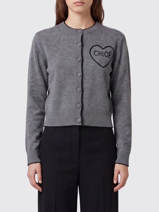 26FW 끌로에 가디건 CH26AMC15710 012 Grey