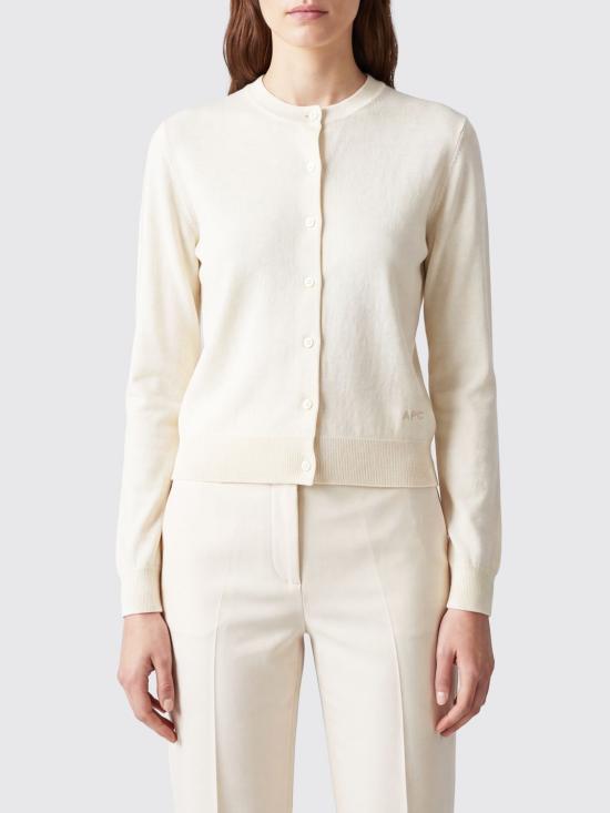 26FW 아페쎄 가디건 WVAWMF22348 AAD White