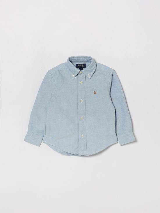 26FW [키즈] 폴로 랄프로렌 셔츠 323677133 002 Blue