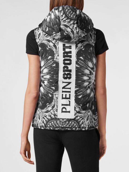26SS 플레인스포츠 패딩 조끼 SADCWRC0112SXV005N 02 Black - PLEIN SPORT