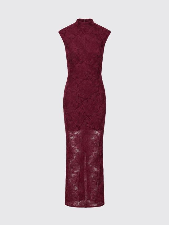 26FW 로테이트 롱 원피스 116273741 741 Burgundy - ROTATE
