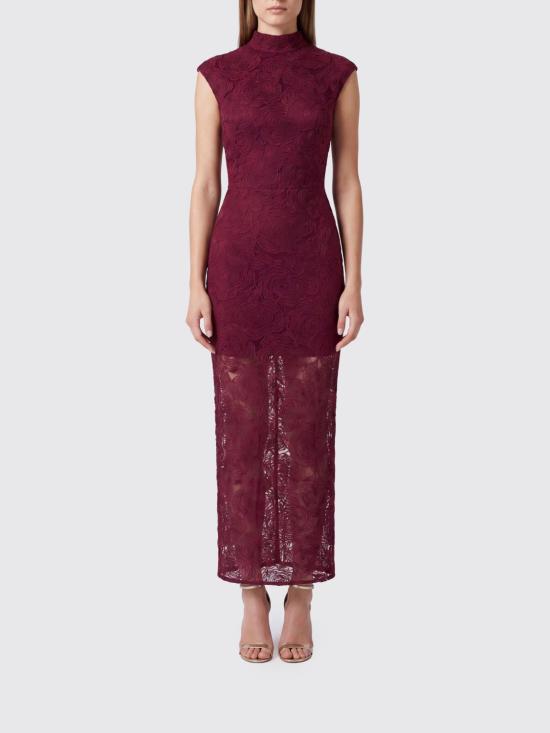 26FW 로테이트 롱 원피스 116273741 741 Burgundy