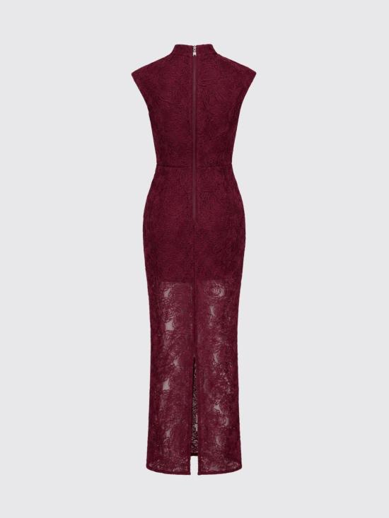 26FW 로테이트 롱 원피스 116273741 741 Burgundy - ROTATE