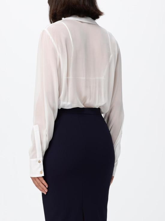 26FW 엘리자베타프랜치 블라우스 CB00966E2 360 Ivory - ELISABETTA FRANCHI