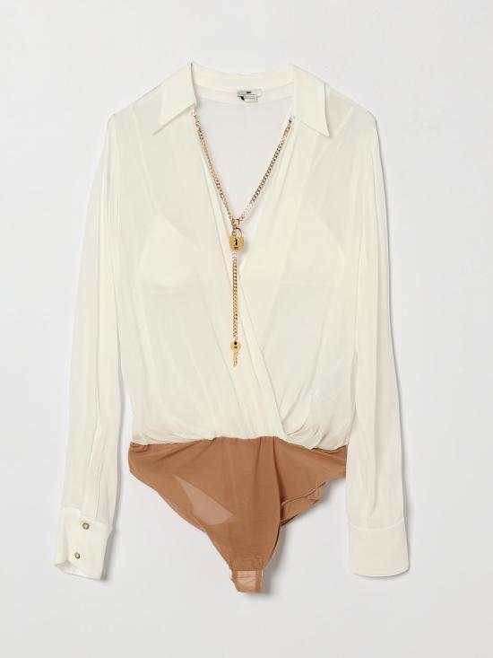 26FW 엘리자베타프랜치 블라우스 CB00966E2 360 Ivory - ELISABETTA FRANCHI