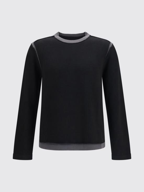 26FW MM6 메종마르지엘라 스웨터 SH0HL0047M13280 961 Black - MM6 MAISON MARGIELA