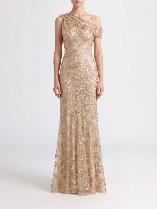 26FW Collini Milano 1937 롱 원피스 26SSABD006 0003 Gold