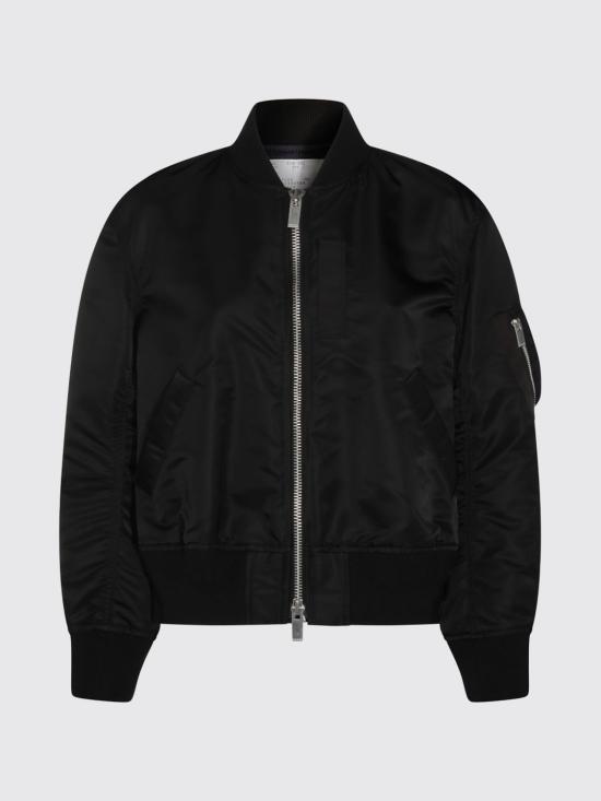 26FW 사카이 나일론 봄버자켓 SCW301 001 Black - SACAI