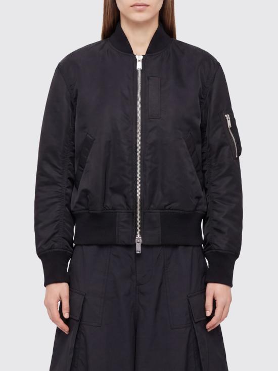 26FW 사카이 나일론 봄버자켓 SCW301 001 Black