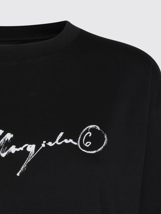26FW MM6 메종마르지엘라 긴팔 티셔츠 S52GC0370M20258 900 Black - MM6 MAISON MARGIELA