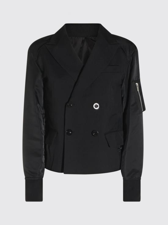 26FW 사카이 자켓 2608564 001 Black - SACAI