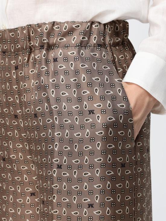 26FW 막스마라 팬츠 2611131131600 006 Brown - MAX MARA