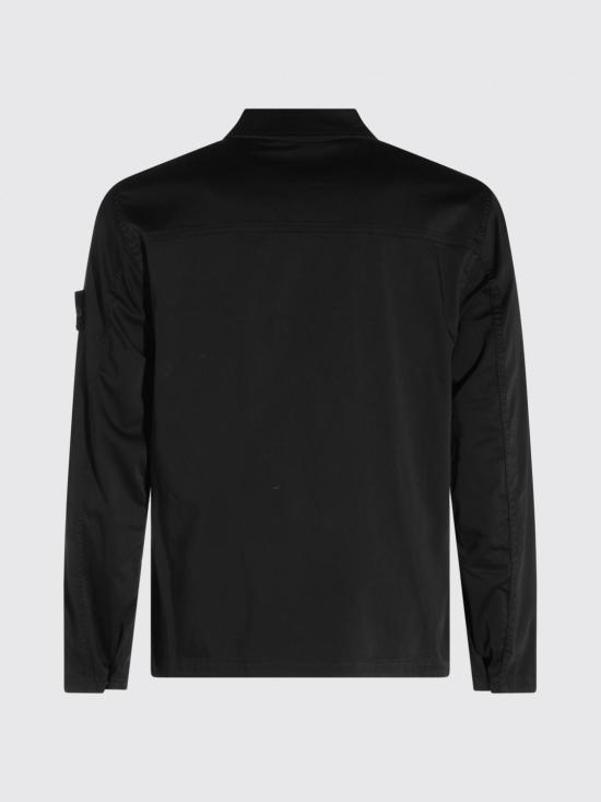 26FW 스톤 아일랜드 긴팔 셔츠 1200010S0012 V0029 Black - STONE ISLAND