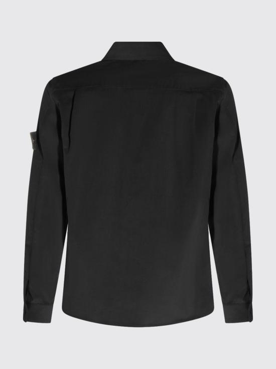 26FW 스톤 아일랜드 긴팔 셔츠 1200042S0144 V0029 Black - STONE ISLAND