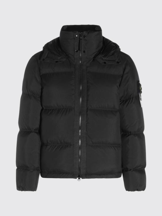 26FW 스톤 아일랜드 숏패딩 4100013S0483 V0029 Black - STONE ISLAND