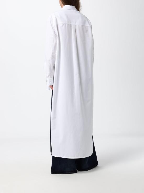 26FW 알라이아 셔츠 AA9C1013T611D 000 White - ALAIA