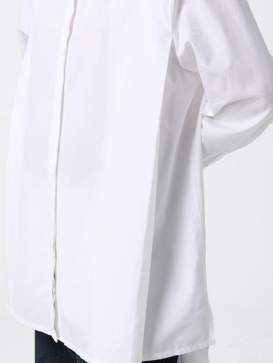 26FW 알라이아 셔츠 AA9C1013T611D 000 White - ALAIA