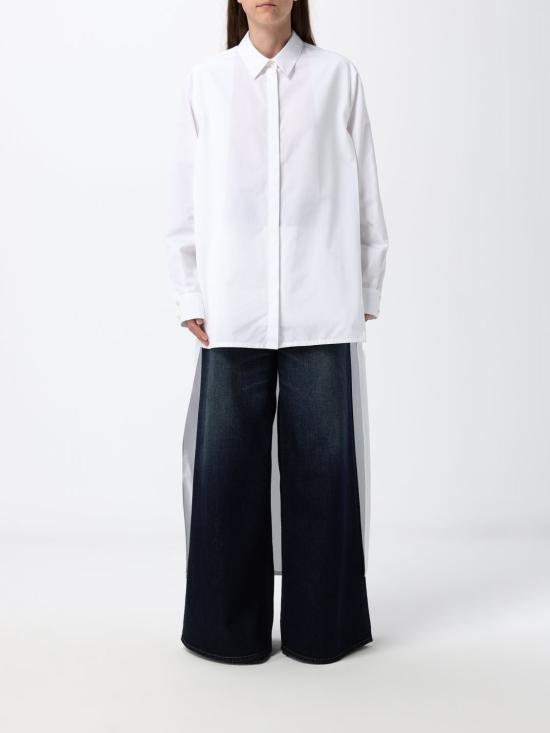 26FW 알라이아 셔츠 AA9C1013T611D 000 White