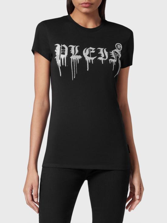 26SS 필립 플레인 반팔 티셔츠 LABCWTK1506PTE003N 02 Black